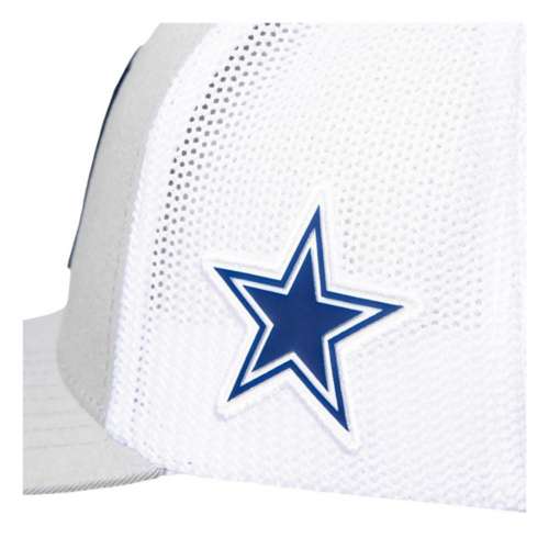 Lids Dallas Cowboys Columbia PFG Fish Flag Flex Hat - Gray