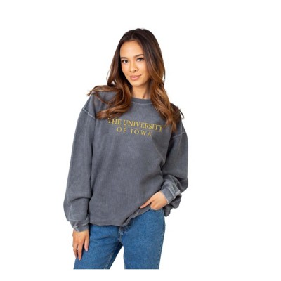 iowa hawkeye women's crewneck sweatshirt
