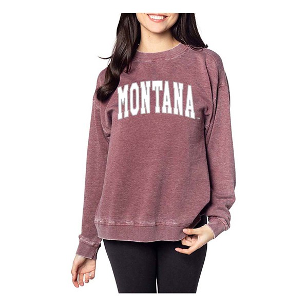 Chicka-D Women's Montana Grizzlies Early Campus Crewneck Sweatshirt product image