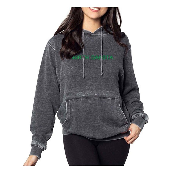 Chicka-D Women's North Dakota Fighting Hawks Campus Font Hoodie product image