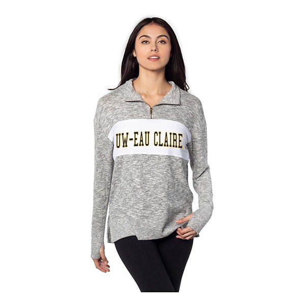 Chicka-D Women's UW-Eau Claire Blugolds Cozy 1/4 Zip Top product image