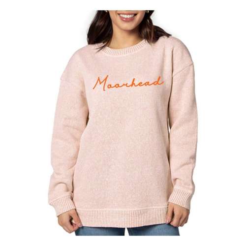 UG Apparel Women's Moorhead Spuds Warm Up Crewneck Sweatshirt