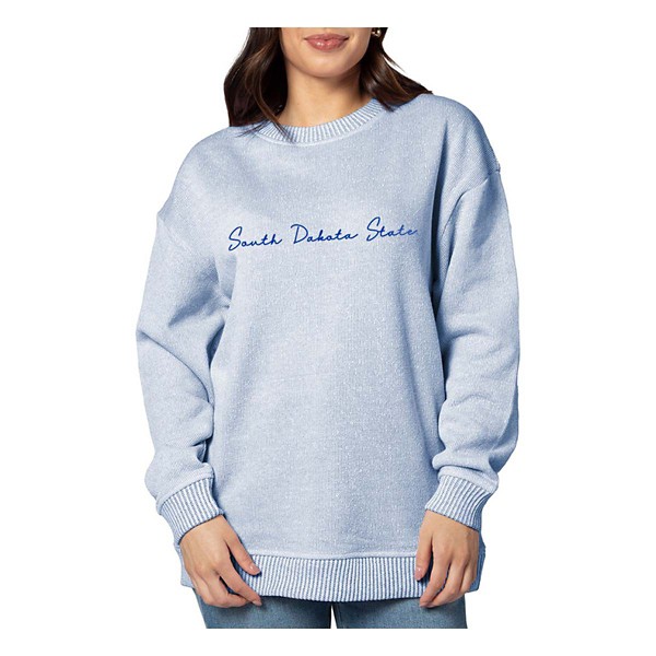 UG Apparel Women's South Dakota State Jackrabbits Warm Up Crewneck Sweatshirt product image
