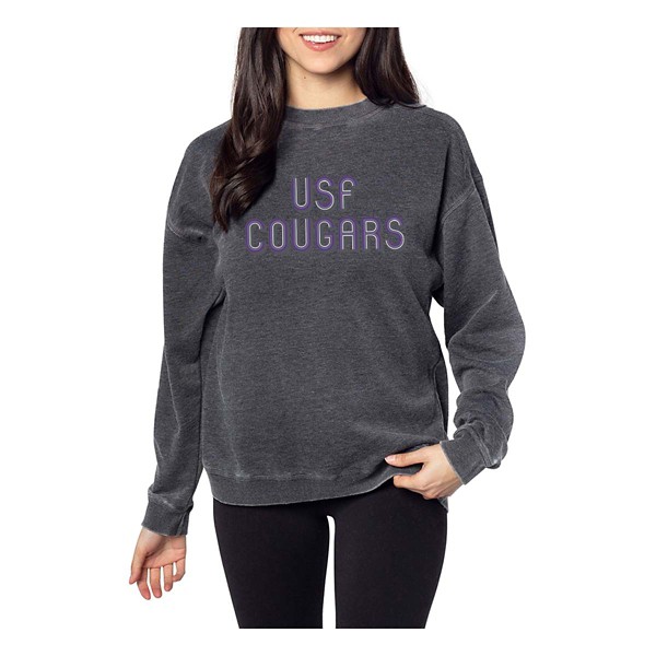 Chicka-D Women's Sioux Falls Cougars Campus Crewneck Sweatshirt product image