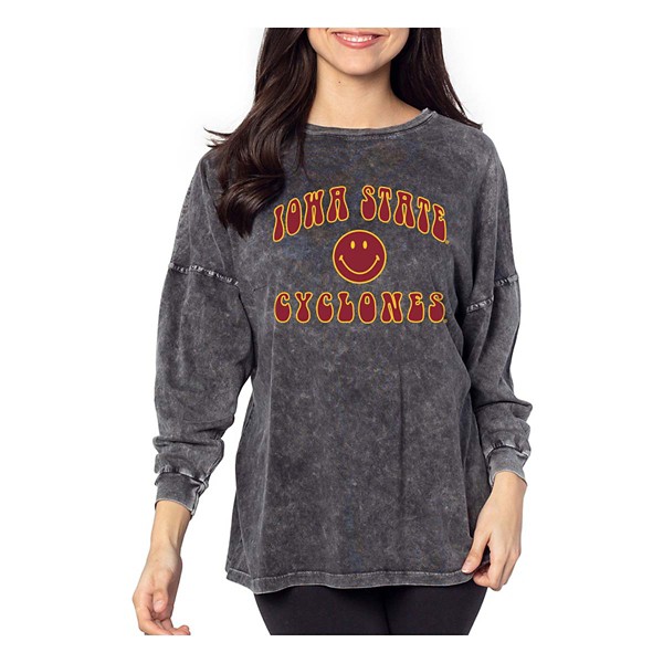 Chicka-D Women's Iowa State Cyclones Big Shirt Long Sleeve Shirt product image