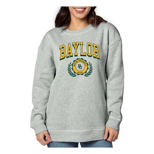 Chicka-D Women's Baylor Bears Arch Shadow Crew