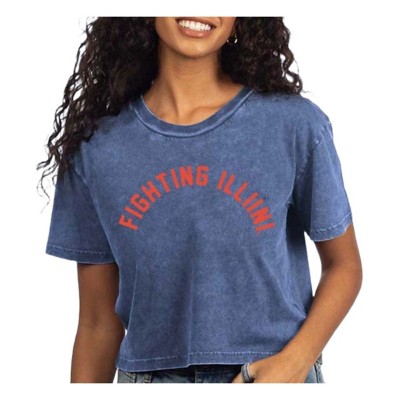 Chicka-D Women's Short 'N Sweet Tee - Cropped NCAA Officially Licensed T-Shirt For Gameday & Casual Wear