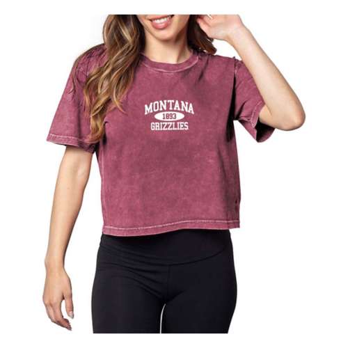 Chicka-D Women's Montana Grizzlies Throwback T-Shirt
