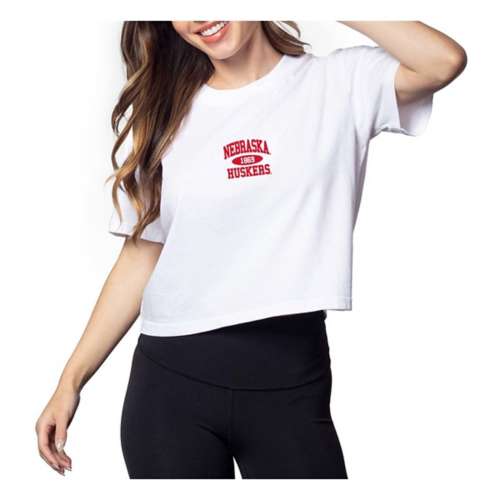 Chicka-D Women's Nebraska Cornhuskers Throwback T-Shirt
