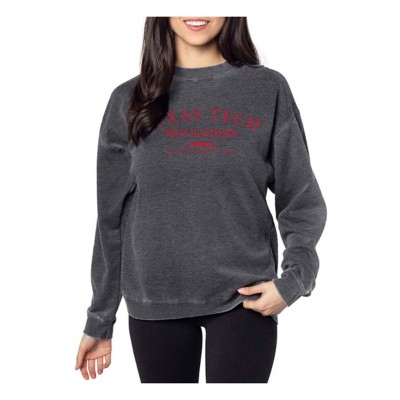 Chicka-D Women's Texas Tech Red Raiders Arch Over Serif Crew