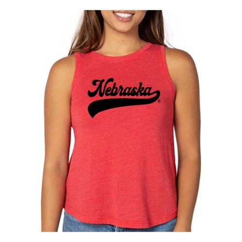 Chicka-D Women's Nebraska Cornhuskers Sophmore Swing Tank