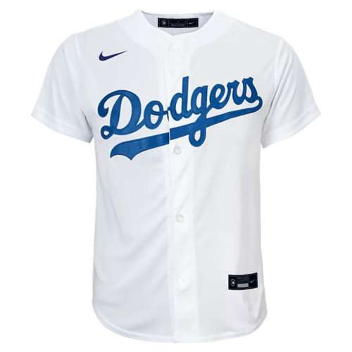 Los Angeles Dodgers Nike Official Replica Road Jersey - Youth