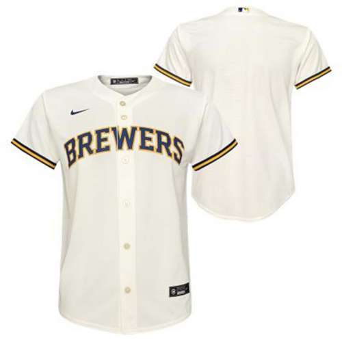 Nike Kids' Milwaukee Brewers Replica Jersey