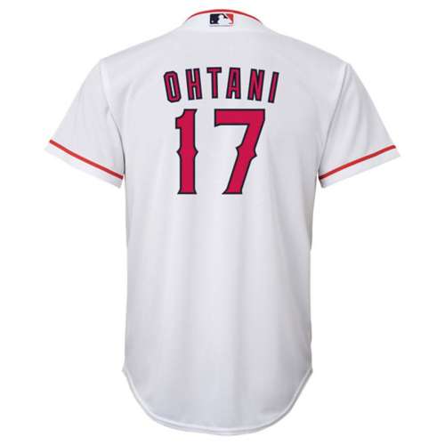 Shohei Ohtani Red Used Youth XL Jersey