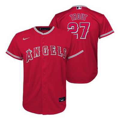 Los Angeles Angels Mike Trout Nike White Jersey
