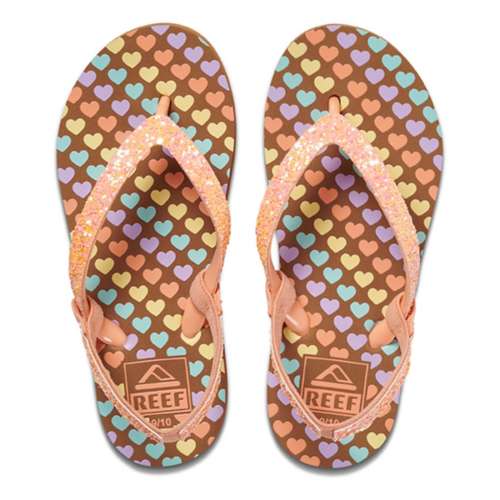 Toddler Girls' Reef Little Stargazer Print Flip Flop Sandals