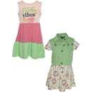 Toddler Girls' Limited Too Good Vibes 2 Pack Dress
