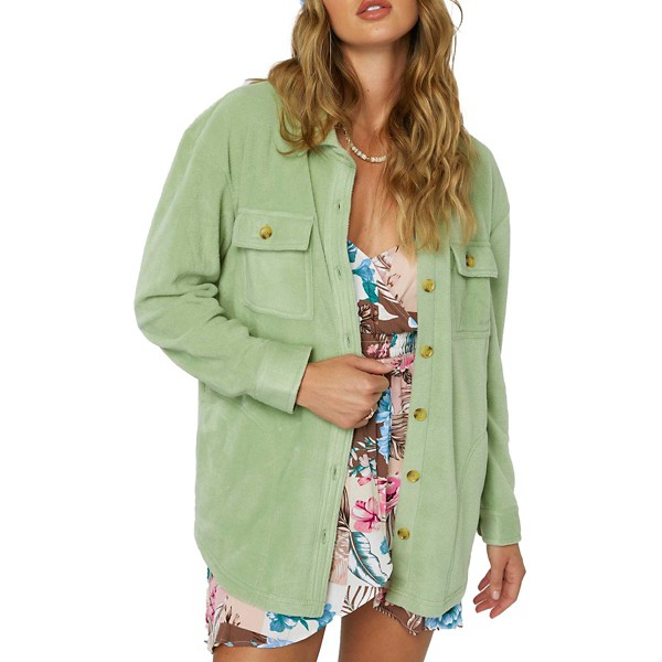 Women's O'Neill Collins Solid Superfleece Shirt Jacket product image