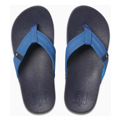reef navy blue flip flops