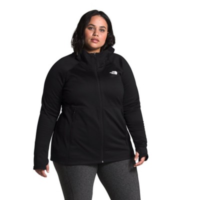 plus size north face hoodie