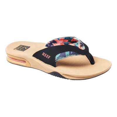 reef sandals with bottle opener womens