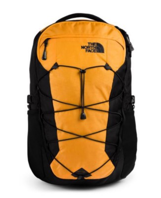 the north face borealis backpack yellow