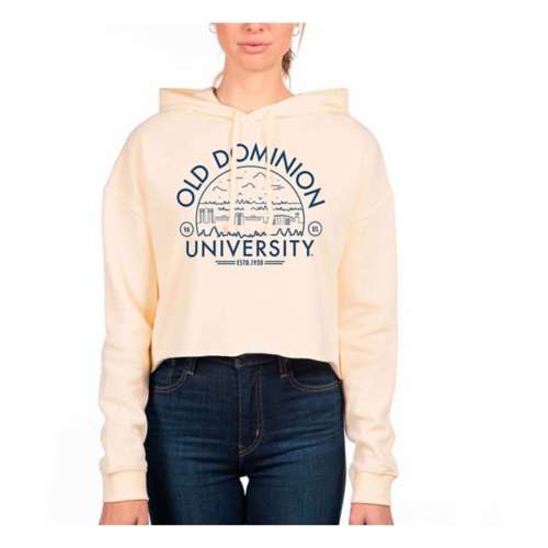 USCAPE Women's Old Dominion Monarchs Voyager Crop Hoodie