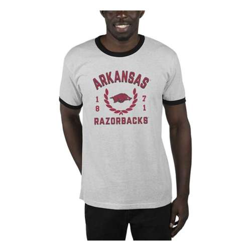 USCAPE Arkansas Razorbacks Academy Renew Recycled Ringer T-Shirt