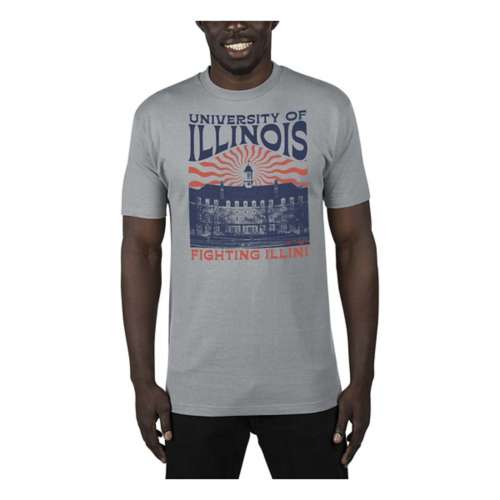 USCAPE Illinois Fighting Illini Sunburst Renew Recycled T-Shirt