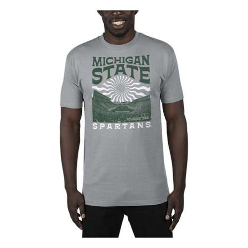 USCAPE Michigan State Spartans Sunburst Renew Recycled T-Shirt
