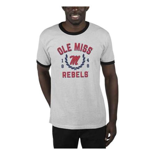 USCAPE Mississippi Rebels Academy Renew Recycled Ringer T-Shirt