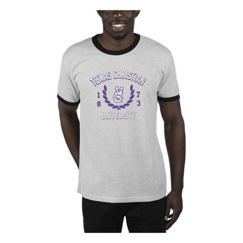 USCAPE TCU Horned Frogs Academy Renew Recycled Ringer T-Shirt