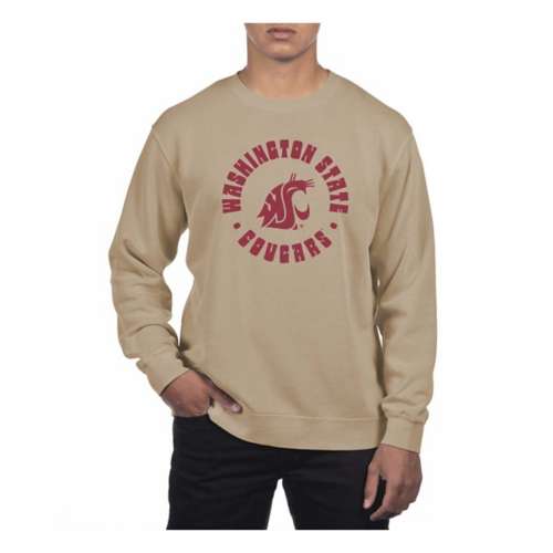 USCAPE Washington State Cougars Radial Pigment Dyed Crew