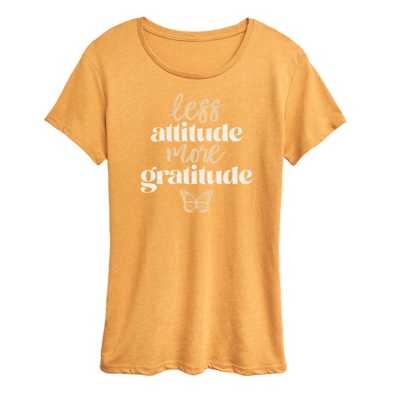 Less Attitude More Gratitude