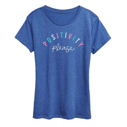 Women's Instant Message Positivity Graphic T-Shirt