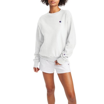 Women s Champion Reverse Weave Boyfriend Crewneck Sweatshirt