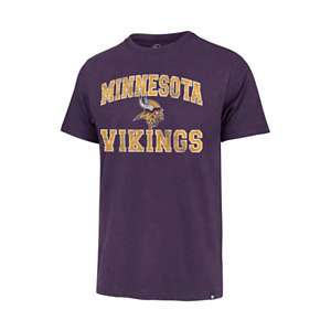 Antigua NFL Minnesota Vikings Men's Tribute 1/4 Zip Pullover, Purple, Small