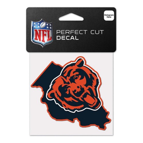 Wincraft Chicago Bears 4"x4" Perfect Cut Decal - Primary Image