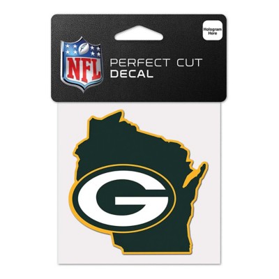 Wincraft Green Bay Packers 4X4 Perfect Cut Decal
