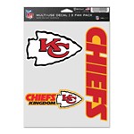Wincraft Kansas City Chiefs Fan Decal - Thumbnail 1 of 2