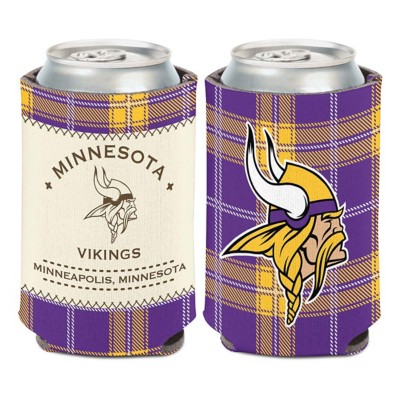 USA Patch on MN Vikings Colors Koozie - Can or Pint Holder