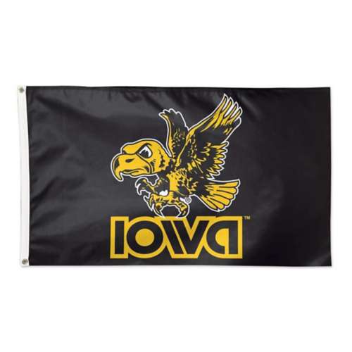 Wincraft Iowa Hawkeyes 3x5 Deluxe Retro Flag