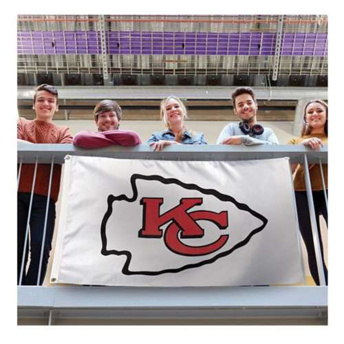 Wincraft Kansas City Chiefs Whiteout 3'x5' Deluxe Flag