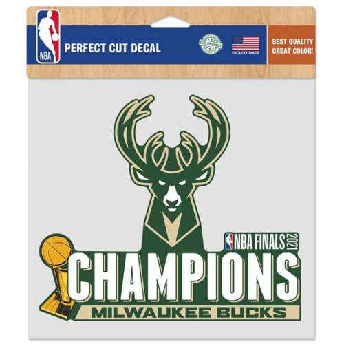 Wincraft Milwaukee Bucks National Champions 8"x8" Decal