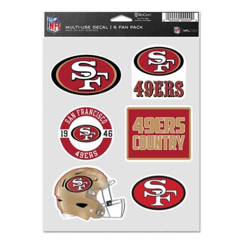 San Francisco 49ers Helmet - Sticker