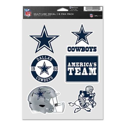 Dallas Cowboys Star NFL Logo Ball Car Bumper Sticker Decal -3'',5'', 6'' or  8''