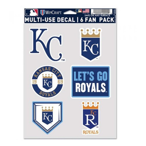 Wincraft Kansas City Royals 6pk. Multifan Decals