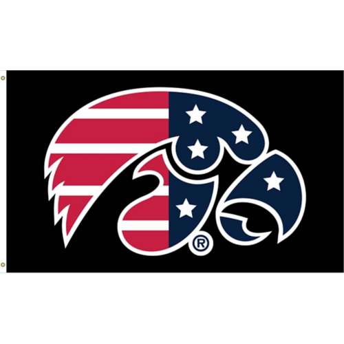 Wincraft Iowa Hawkeyes 3'x5' Deluxe Americana Flag