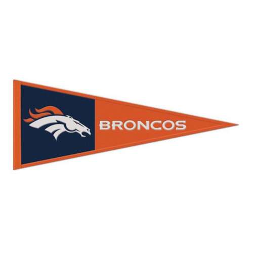 Wincraft Denver Broncos 13x32 Wool Logo Pennant Banner
