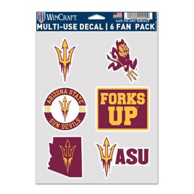 WinCraft Arizona State Sun Devils Lanyard With Detachable Buckle - 1 Inch Wide, Grey - View #8